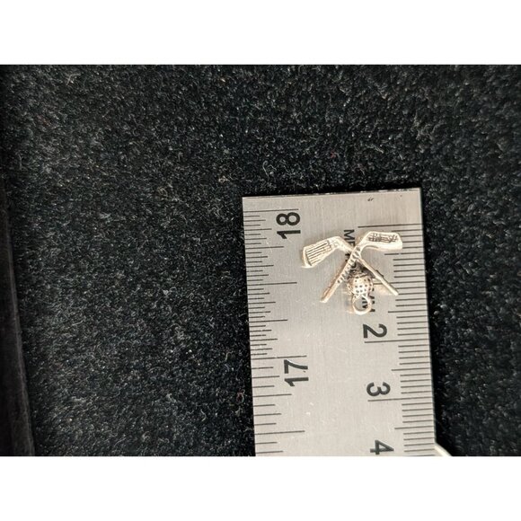 Miniature Silver Golf Clubs & Ball Charm Pendant - Picture 15 of 15